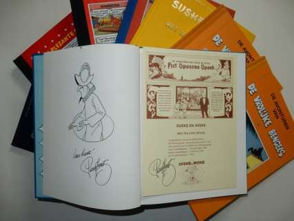 Willy Vandersteen / Paul Geerts + Studio | Vandersteen - Suske en Wiske e.a. - 8 luxe albums - Met 8 opdrachttekeningen Paul Geerts - Cartonné - EO - (1993/2008) | Catawiki