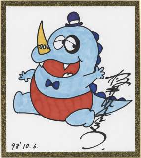 Rentaro Itai’s Hand-Drawn Color Shikishi "Oraa Guzura Dado" | Mandarake (Big Web)