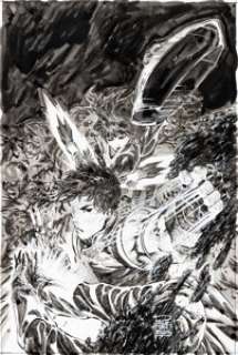 Philip Tan Shang-Chi #3 Cover Original Art (Marvel, 2021).