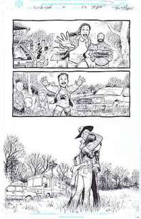 WALKING DEAD Issue #2 Half Splash