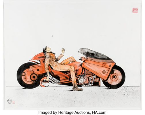 Paul Pope - Akira Illustration Original Art (2021).