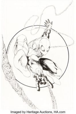 Tyler Kirkham Amazing Spider-Man #61 Variant Cover Original Art (Marvel, 2021). | Heritage