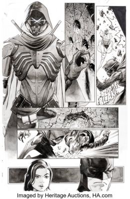 Jorge Molina and Mikel Janín Batman #118 Story Page 27 Original Art (DC, 2022).