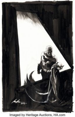 Rafael Albuquerque Batman Eternal #34 Hush Cover Original Art (DC, 2015).