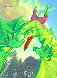 LOU HARRISON SAURON Painting | ComicConnect