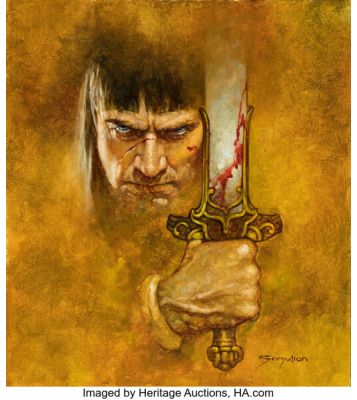 Sanjulián (Manuel Pérez Clemente) Conan The Barbarian Illustration Original Art (2019). | Heritage