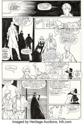 Mike Mignola and Philip Craig Russell The Phantom Stranger #2 Story Page 10 Original Art (DC, 1987). | Heritage