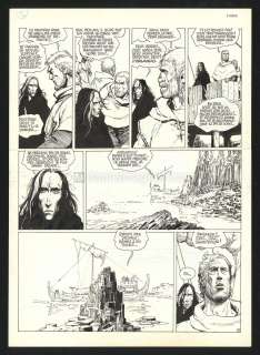 Grzegorz Rosinski - Planche originale n°2 - Sioban - Complainte des Landes Perdues