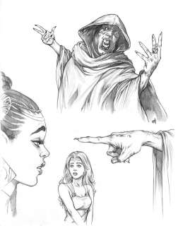 Mike Krome | "Ancient Dreams #9" interior page | Mike Krome