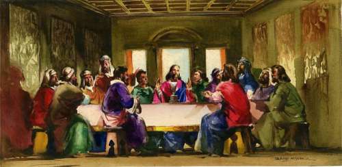 Vicente Badalona Ballestar - La Santa Cena