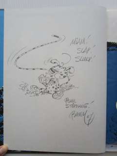 Batem | Batem (Collin, Luc) - Marsupilami T4 - Le pollen du Monte Urticando - Met opdrachttekening - Cartonné - EO - (1989/2007) | Catawiki