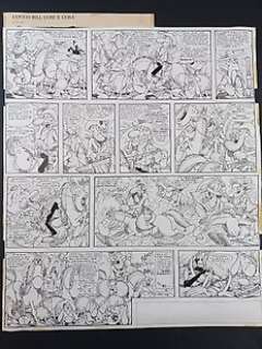 Jacovitti, Benito | Jacovitti, Benito - Tavola Originale "Cocco Bill Così e Cosà" - (1966) | Catawiki