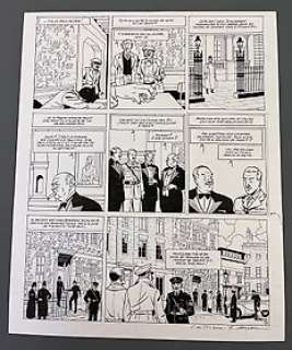 Cailleaux, Christian - Cailleaux, Christian - Planche originale - Blake et Mortimer T27 - Le Cri du Moloch - (2019)