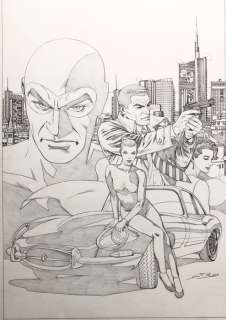 Caretta, Stefania e Massaglia, Giulia - 1 Original cover - Diabolik | Catawiki