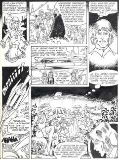 Crisse | Planche n°32 Ã  l’encre de Chine pour le récit… | Millon