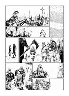 PAUNOVIC Dragan (1981) Planche originale. « Les Reines de sang - T2… | misc / divers