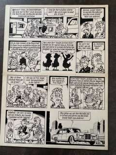 Willy Vandersteen Paul Geerts - 1 Original drawing - Traugott Vogel - originele plaat in het Duits Traugott Vogel ongepubliceerd! - 1975 | Catawiki