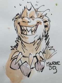 Mourier, Jean-Louis - 1 Original colour drawing - Trolls de Troy - Hébus - 2023 | Catawiki