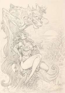 Aouamri | Mortepierre, illustration Ã  la mine de plomb… | Millon