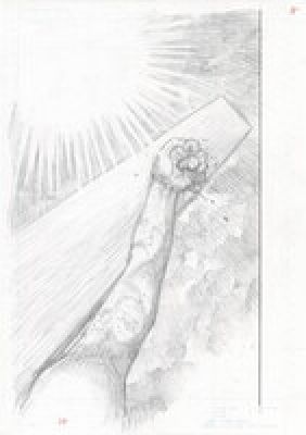 Hideki Arai’s Hand-Drawn Manuscript"A Child of a Human" | Mandarake (Big Web)
