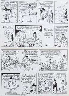 Willy Vandersteen (Studios) | Willy Vandersteen Suske en Wiske - De witte uil - 1972 Planche origina | Septimus