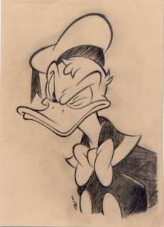 XAVI (Xavier Vives Mateu) - 1 Pencil drawing - Donald Duck - DONALD suspect... - 2024 | Catawiki