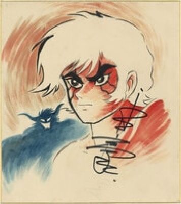Go Nagai’s hand-drawn color shikishi "Demon King Dante" Ryo Utsugi | Mandarake (Big Web)