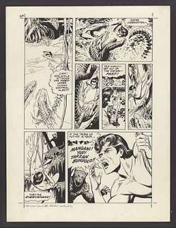 TARZAN AND THE BEAST MASTER Interior Page | ComicConnect