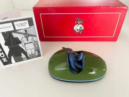 Moebius - 1 Figurine - Pif Paf - 4153 - Vehicule Vert Pixi Neuf en boite avec Certificat - 2003 | Catawiki