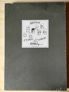 Walthéry / Crisse - 1 portfolio - Natacha - Clins d’Oeil de Walthéry - 1992 | Catawiki