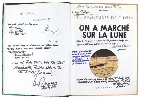 Hergé | Tintin, On a marché sur la lune, édition de… | Millon