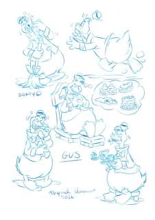 Venanzio, Pasquale - Preliminary drawing "Gus Concepts" | Catawiki