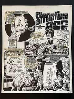 Ezquerra, Carlos - 1 Original page - Strontium Dog - The Schicklegruber Grab - 1980 | Catawiki