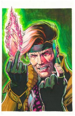 Joe Rubinstein | Gambit with beckoning finger PRINT | Joe Rubinstein