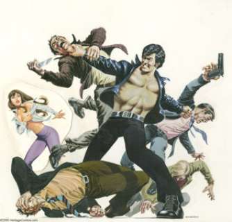 Nick Cardy - The Street Fighter Movie Poster Illustration Original Art (New Line Cinema, 1975). If you’ve got to - | Heritage