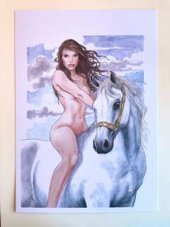 Milo Manara - 1 Print - Emily Ratajkoski - Timbro a Secco - 2018 | Catawiki