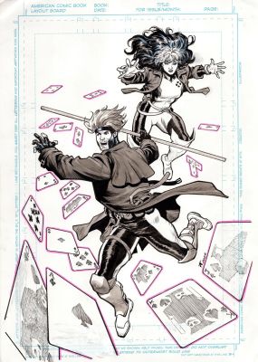 ROGUE & GAMBIT | Comix Art Studio