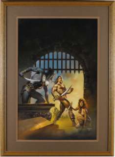 Boris Vallejo - "Deathstalker III" Movie Poster Illustration Painting Original Art (1988).  For - | Heritage