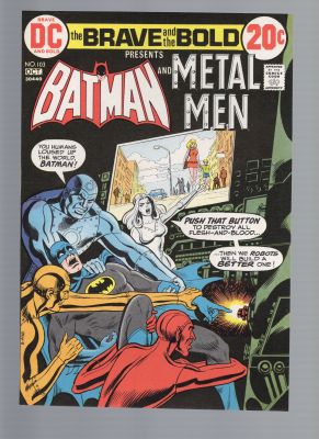 Brave and the Bold #103 Cover Proof Production Art Batman Jack Adler DC | Neat Stuff Vault
