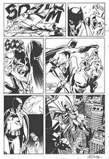 Caracuzzo, Giancarlo - 1 Original page - Batman vs Joker - 1998 | Catawiki