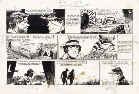 Pratt Hugo - "Il Sergente Kirk - Sentiero di | Urania Casa d’Aste