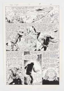 Marvel Comics Alpha Flight #31 PG.8 Original Art | Bruneau & Co. Auctioneers