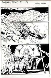 Greg Land/Jay Leisten - 1 Original page - Uncanny X-Men | Catawiki