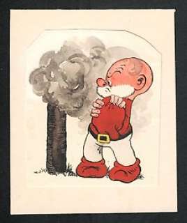 Dulieu, Jean - 1 Original colour drawing - Paulus de Boskabouter - Eva - (jaren 1950) | Catawiki