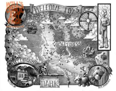 Charles Paul Wilson Iii - The Stuff of Legend Vol. 1 Map (Th3Rd World Studios) Published in Fcbd 2011