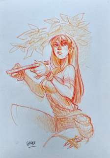 Barbucci, Alessandro - 1 Original drawing - Ekhö Monde Miroir | Catawiki