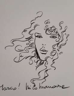 Manara, Milo - 1 Original drawing - Le Déclic | Catawiki