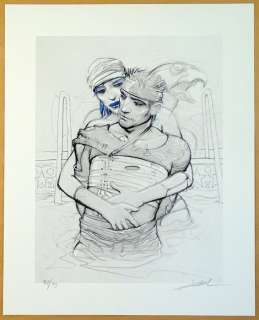 Bilal, Enki - 1 Estampe Pigmentaire - La Piscine | Catawiki