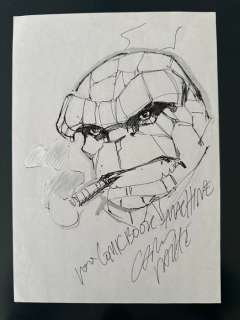 Carlos Pacheco - 1 Original drawing - Fantastic Four - The Thing Sketch - 1997 | Catawiki