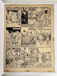 Laudy, Jacques - 1 Original page + luxe album - La Légende des quatre fils Aymon - 1946 | Catawiki